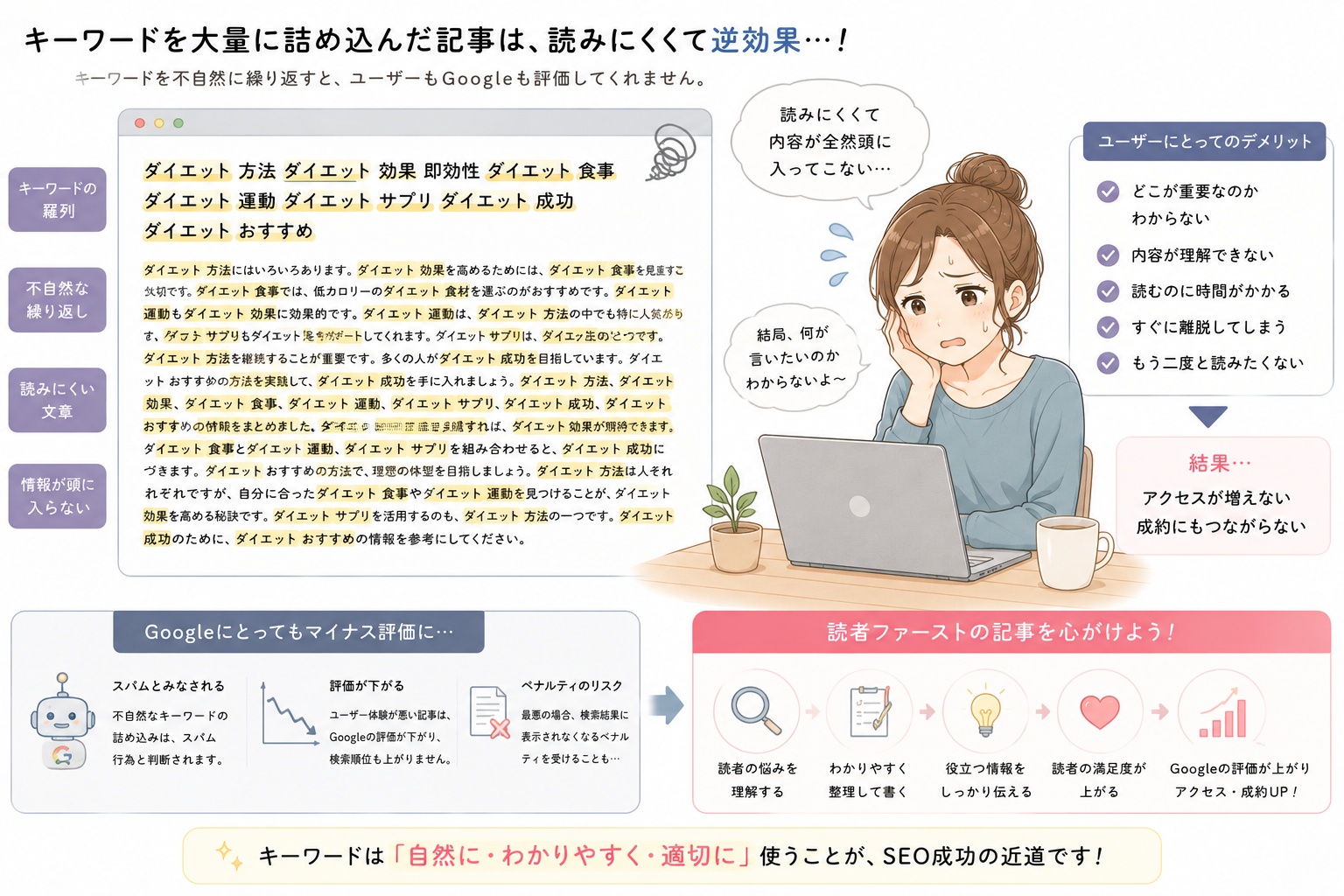 キーワード詰め込み